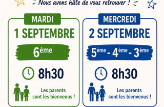 C'est la rentrée !